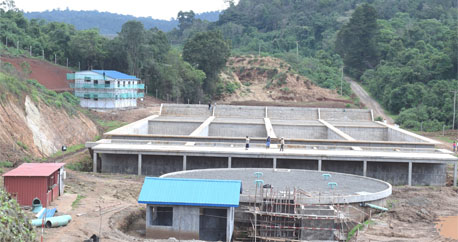 THE NEW WATER TREATMENT PLANT AT CHEMUSUSU DAM