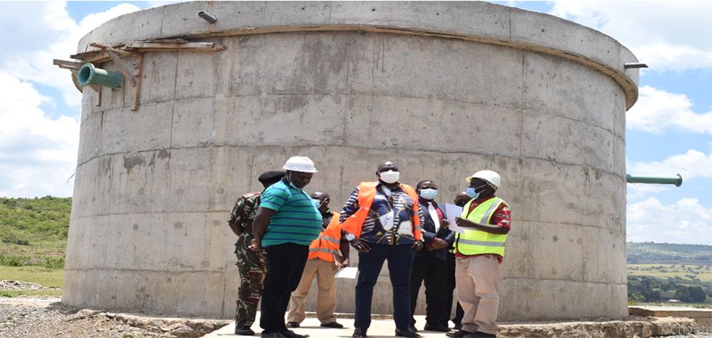 dr tuimur inspects ongoing water projects